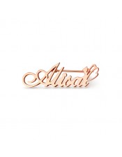Classic Personalized Name Brooch