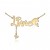 Personalized Name Necklace with Dangling Icon +RM119.00