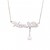 Personalized Name Necklace with Dangling Diamond +RM129.00