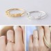 single Personalized Name Ring