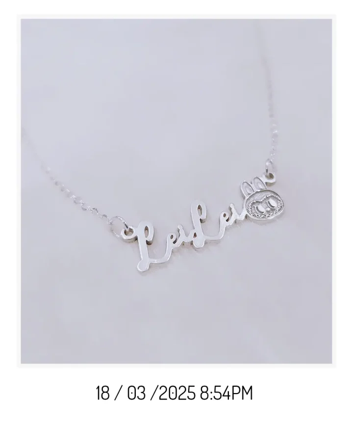 Cartoon Name Necklace - Image 2